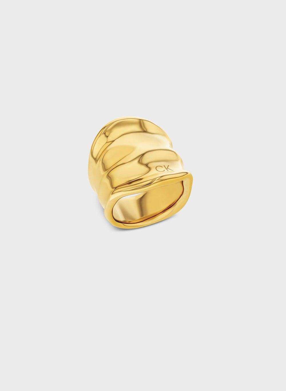 CALVIN KLEIN Women's Ionic Plated Elegance Ring - Image 1
