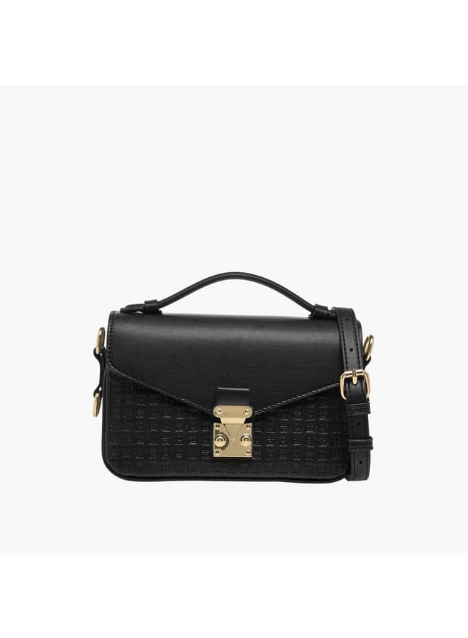 Flora Bella Monogrammed Crossbody: Elegance on the Go - Image 1