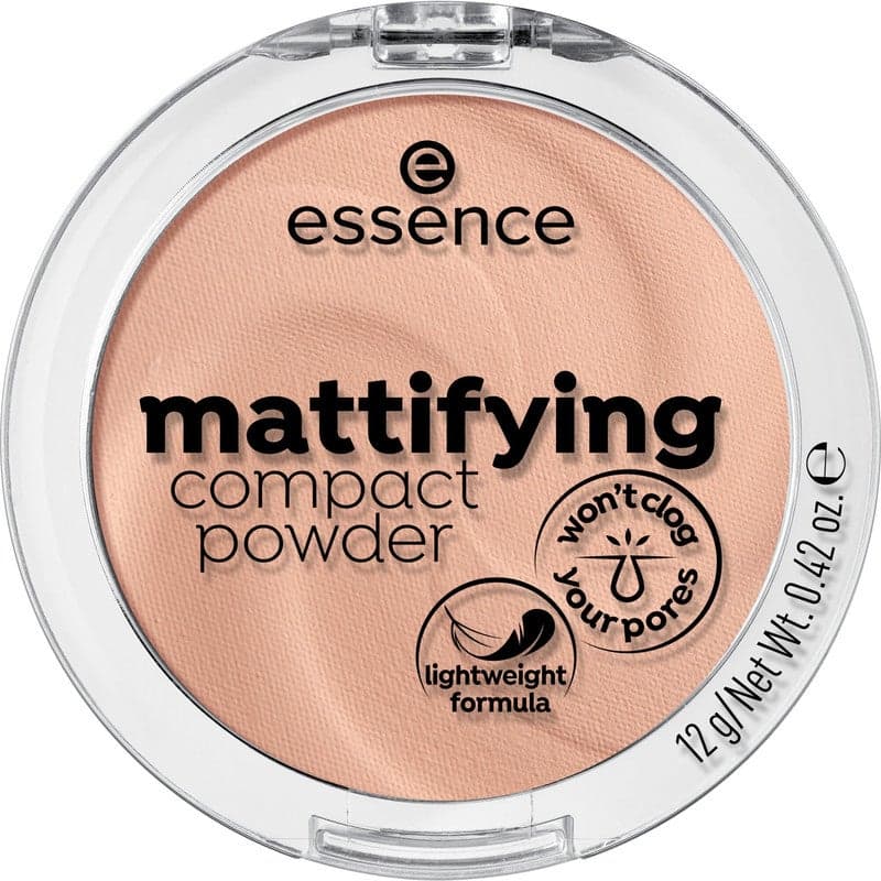 Essence Mattifying Compact Powder 04 - Flawless Matte Finish - Image 1