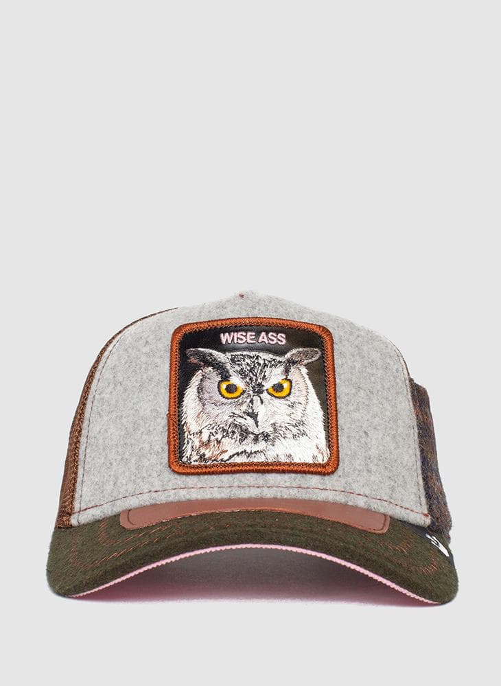 Goorin Bros. Owl Flannel Hat - Sophisticated Snapback Elegance - Image 1