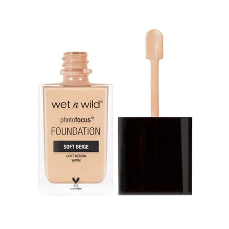 Wet N Wild Photo Focus Soft Beige Foundation - Flawless Finish - Image 1