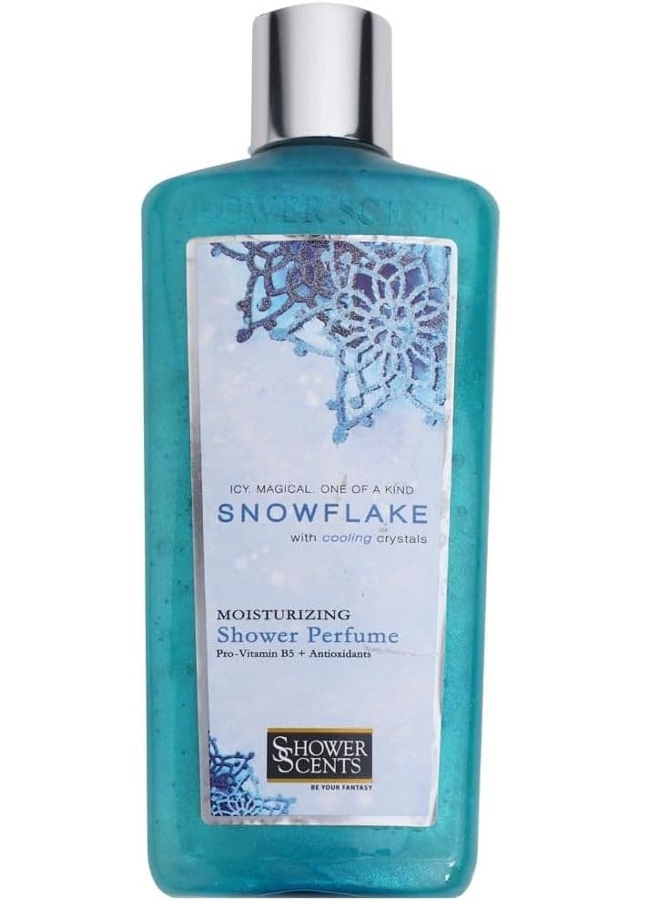 Snowflakes Shower Perfume 312ml: Luxurious Glitter Elegance - Image 1