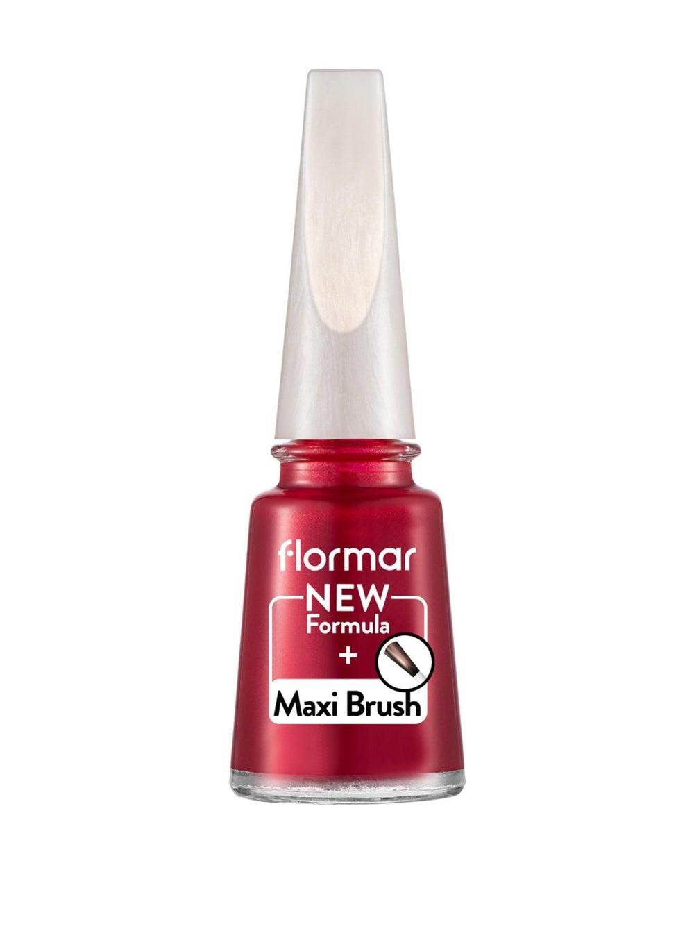Flormar Pearly Nail Enamel PL074 Red Attraction - Image 1