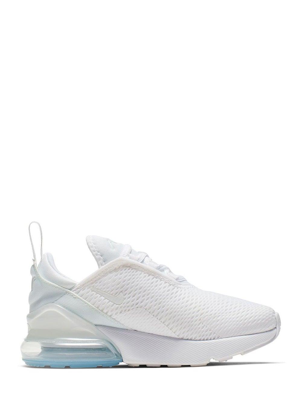 Nike Air Max 270 Ao2372 103: Sleek White Metallic Design - Image 1