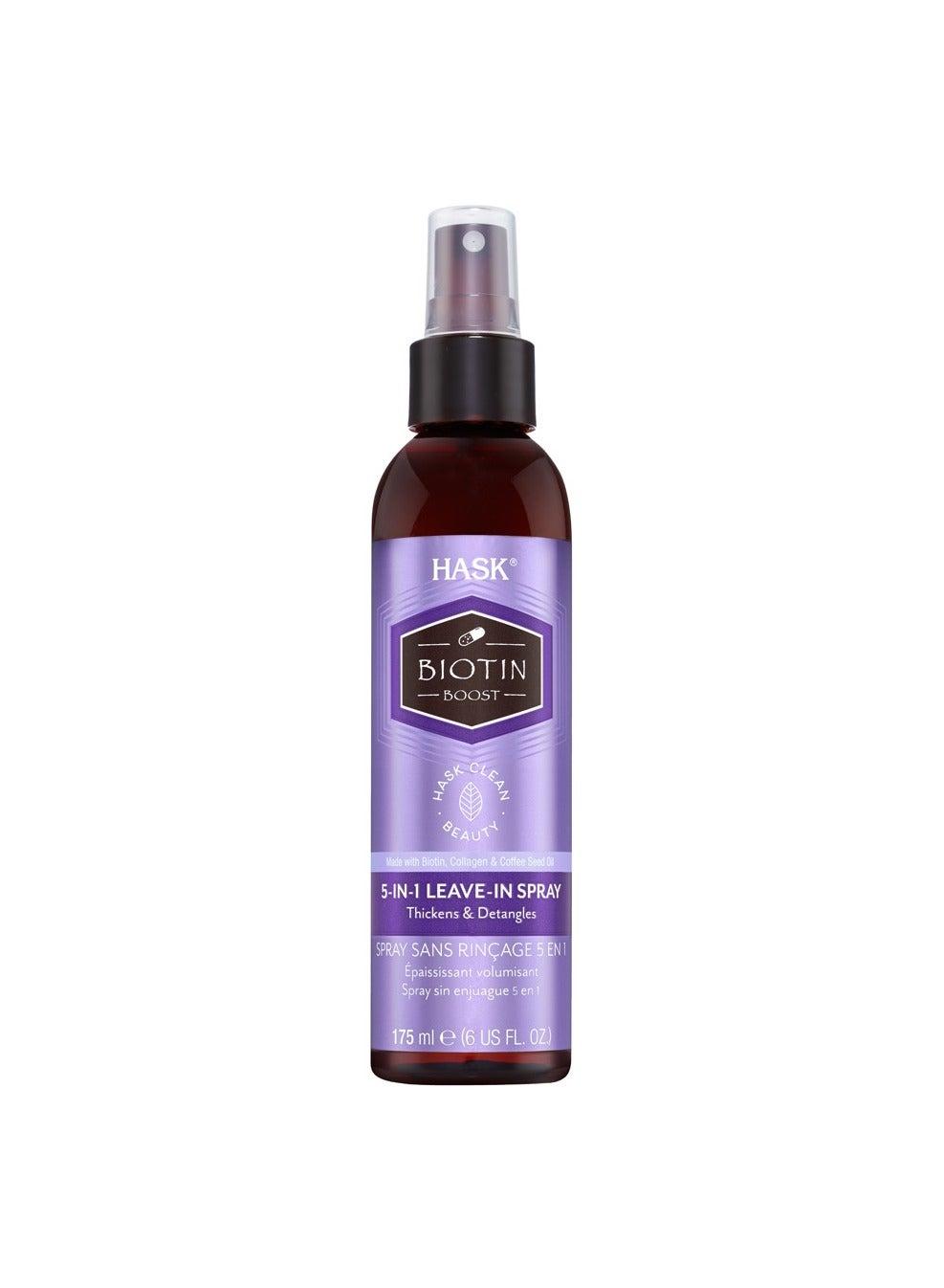 Hask Biotin Boost 5-in-1 Revitalizing Spray 175ml - Image 1