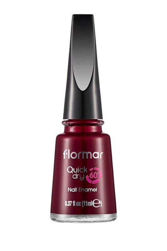 Flormar QUICK DRY NAIL ENAMEL - QD22 RED VELVET - Image 1