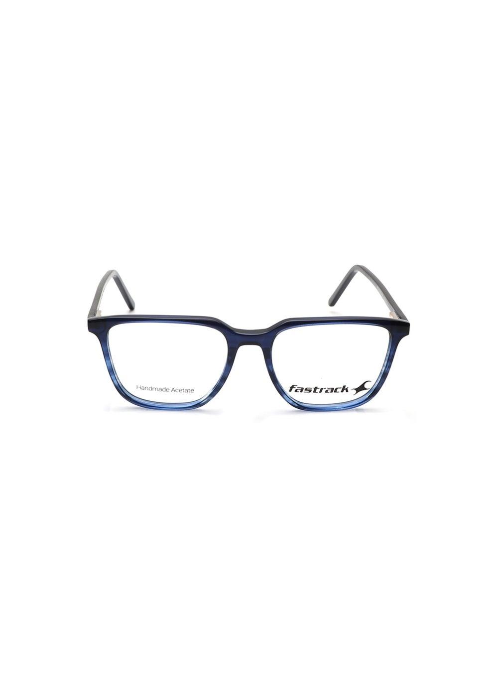 Fastrack Blue Square Rimmed Eyeglasses - Modern Elegance - Image 1