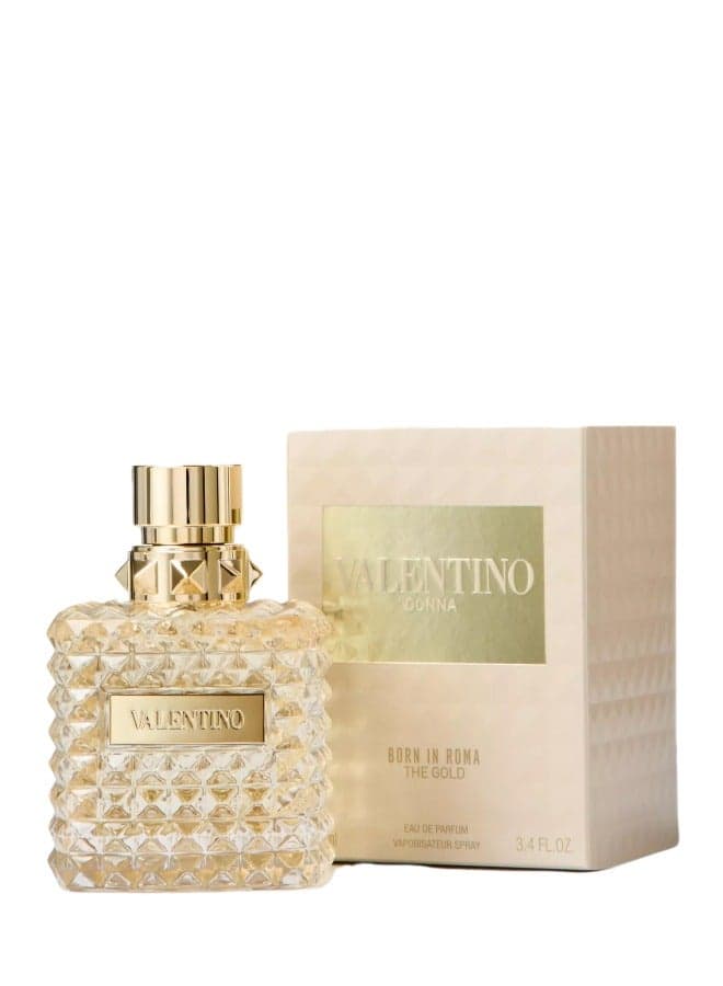 Valentino Born In Roma The Gold EDP 100ml - Radiant Elegance - Image 1