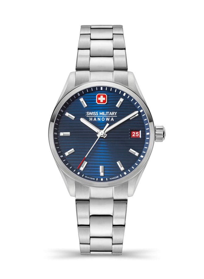 SWISS MILITARY HANOWA Roadrunner Lady 35mm Silver Elegance - Image 1