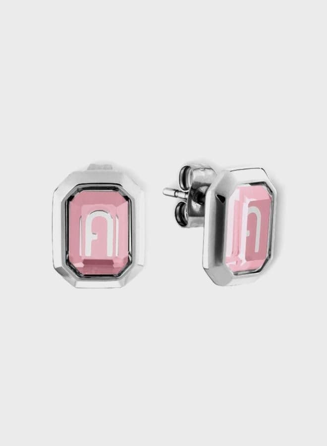 Furla Octagonal Hoop Earrings - Elegance for Every Occasion - Image 1