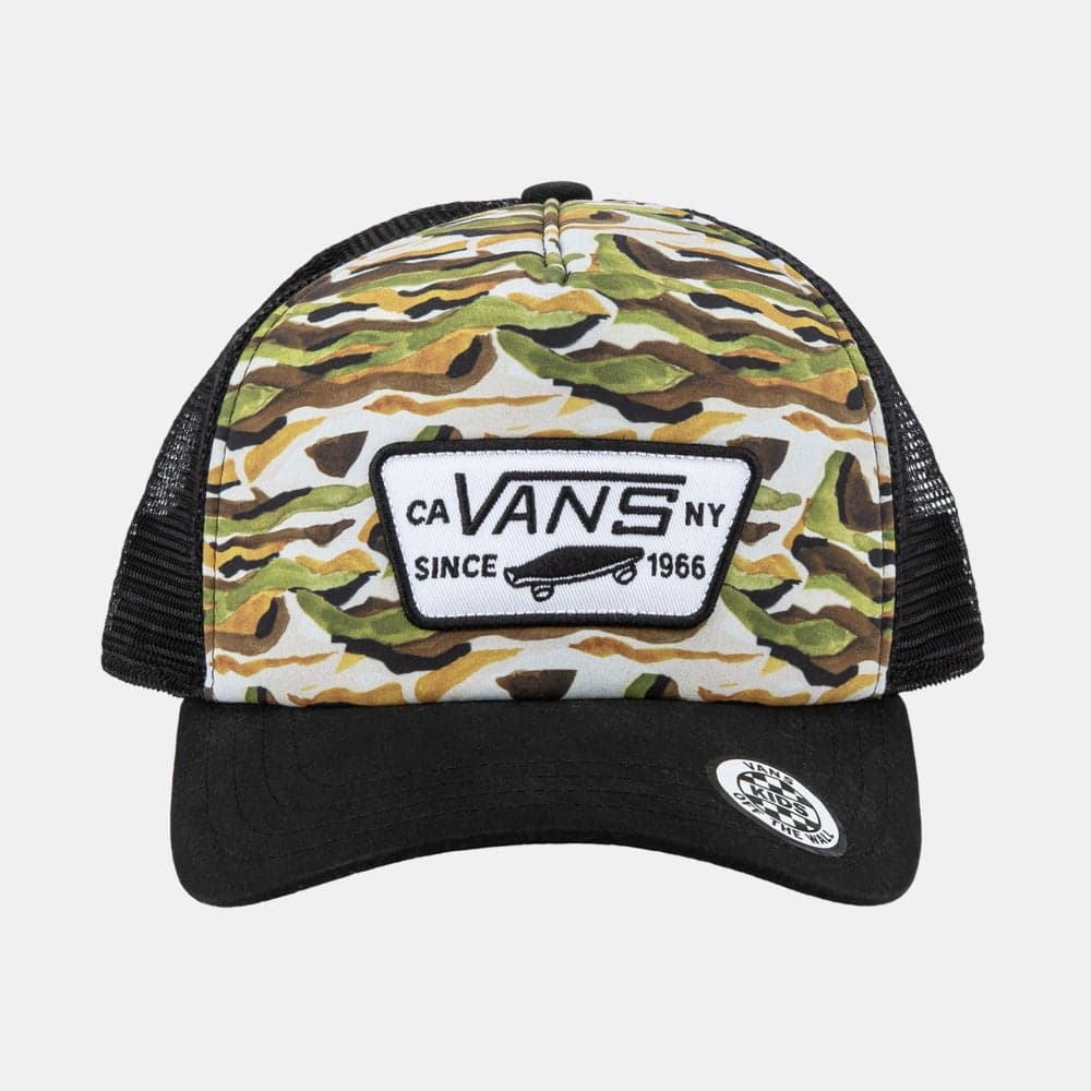 VANS Full Patch Camo Trucker Cap - Breezy Elegance - Image 1