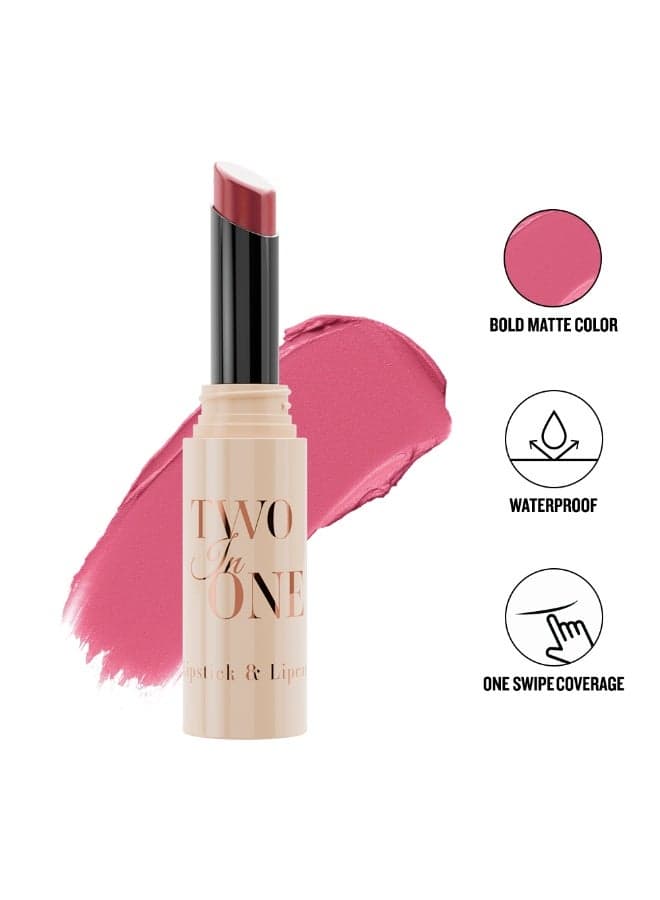 Luxurious Dual Charm CTO106 Lipstick & Lip Nourisher - Image 1