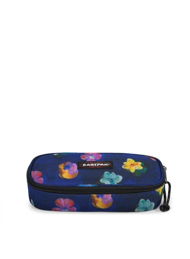 EASTPAK Floral Navy Oval Hard Pencil Case - EK0007172O41 - Image 1