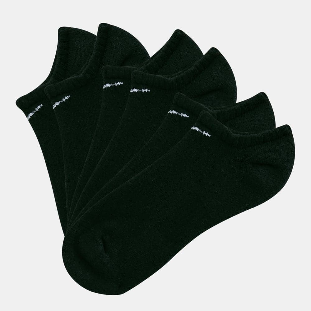 Nike Everyday Cushioned No-Show Training Socks - 3 Pairs - Image 1