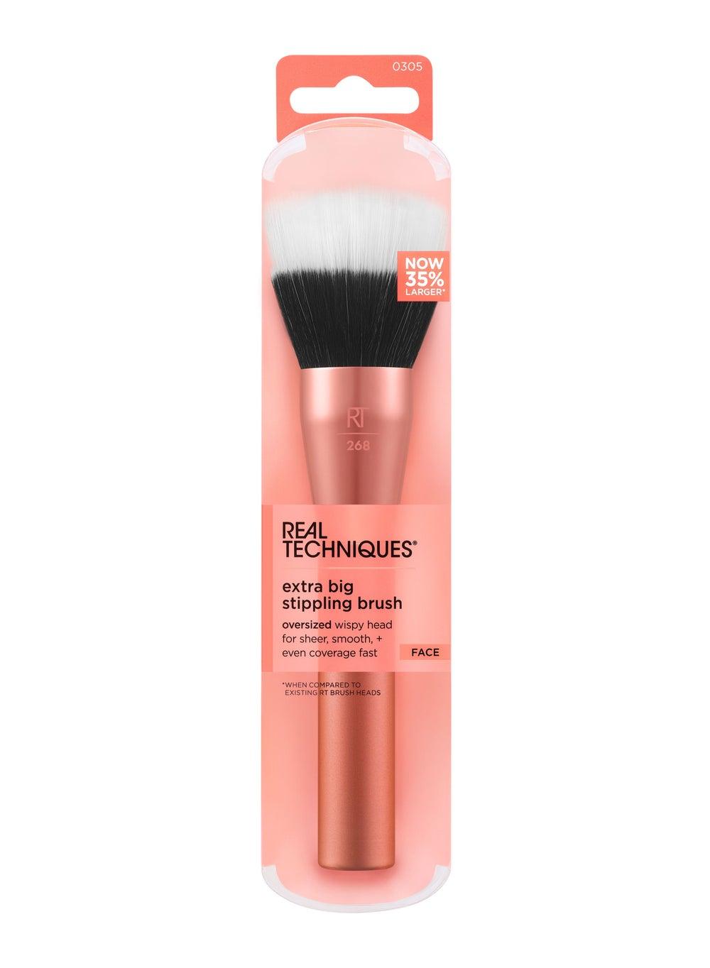 Luxe Large Stippling Brush 260 - UltraPlush Vegan Bristles - Image 1