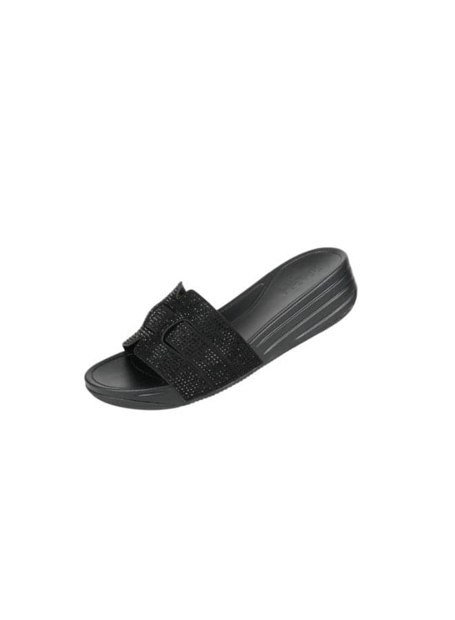 Michelle Morgan 414RJ901 Elegant Black Casual Sandals - Image 1