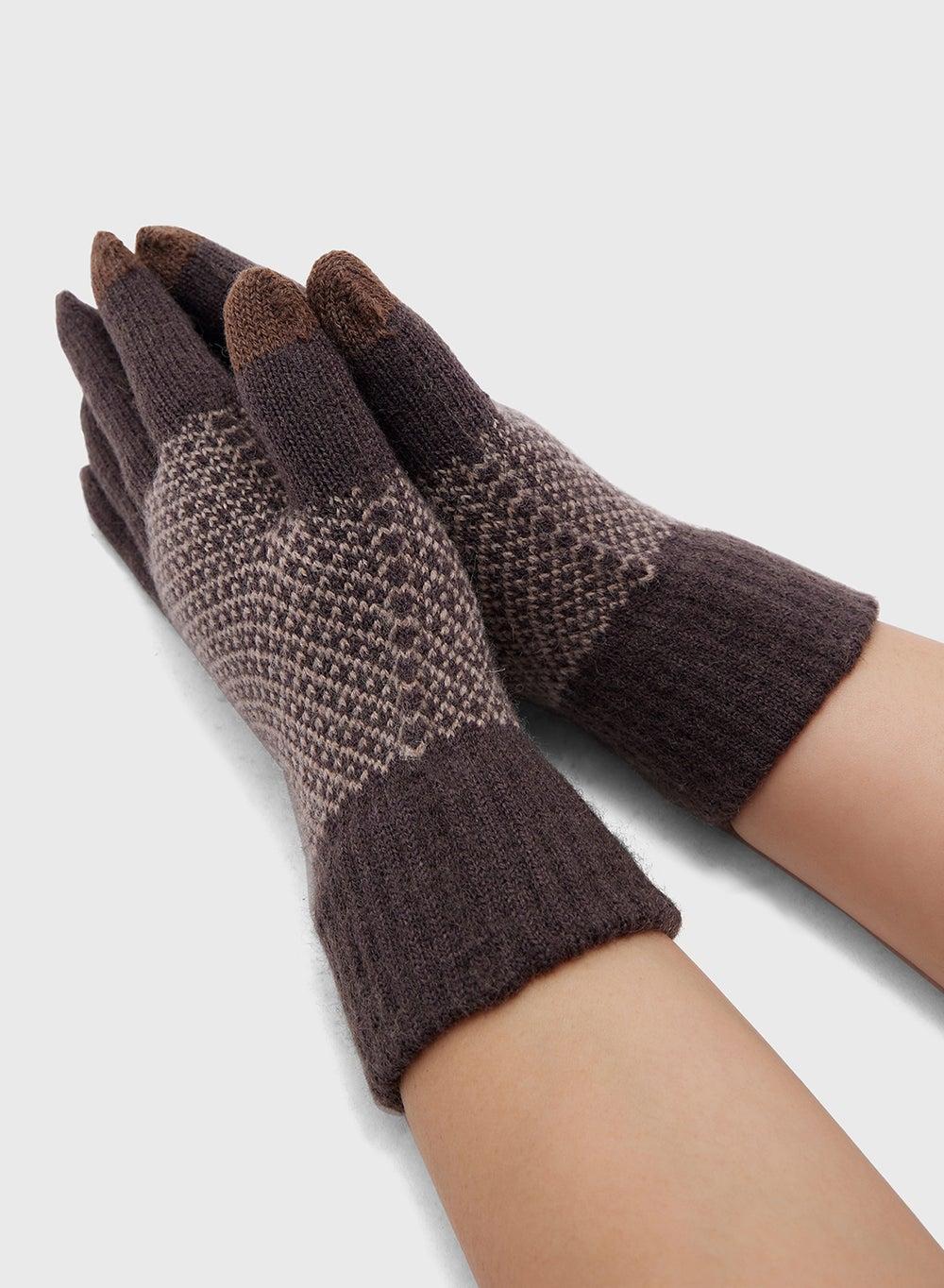 Robert Wood Premium Men's Knitted Gloves - Winter Essential - Image 1