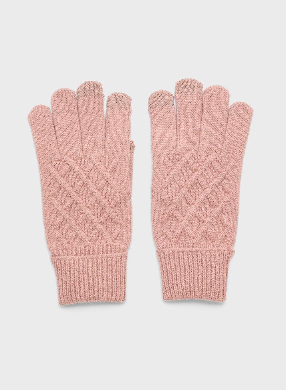 Ginger CozyKnit Women's Winter Gloves - Image 1