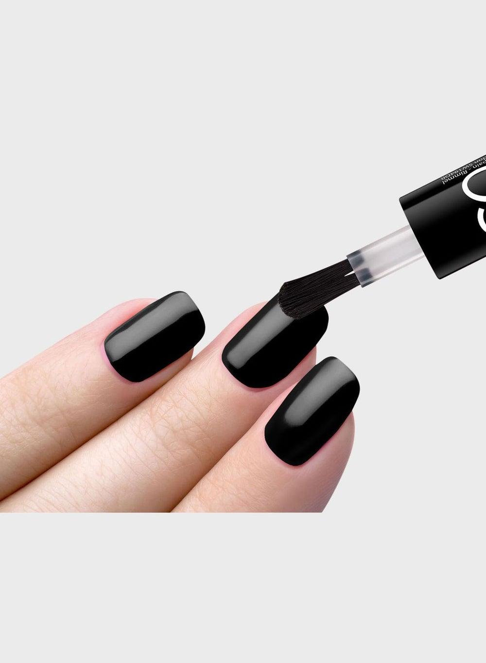 Rimmel Rita's Black Super Shine Nail Polish, 8ml - Image 1