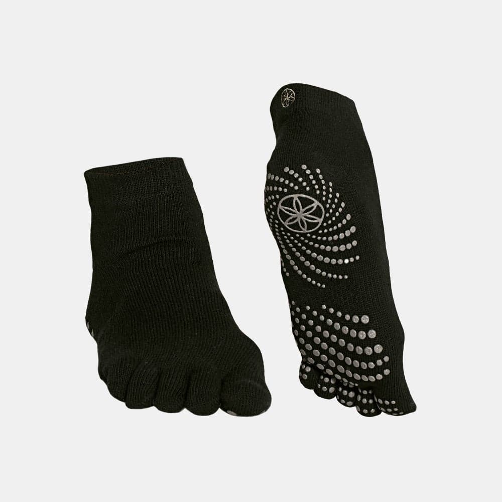 Gaiam Grippy Yoga Socks for Enhanced Stability - Image 1