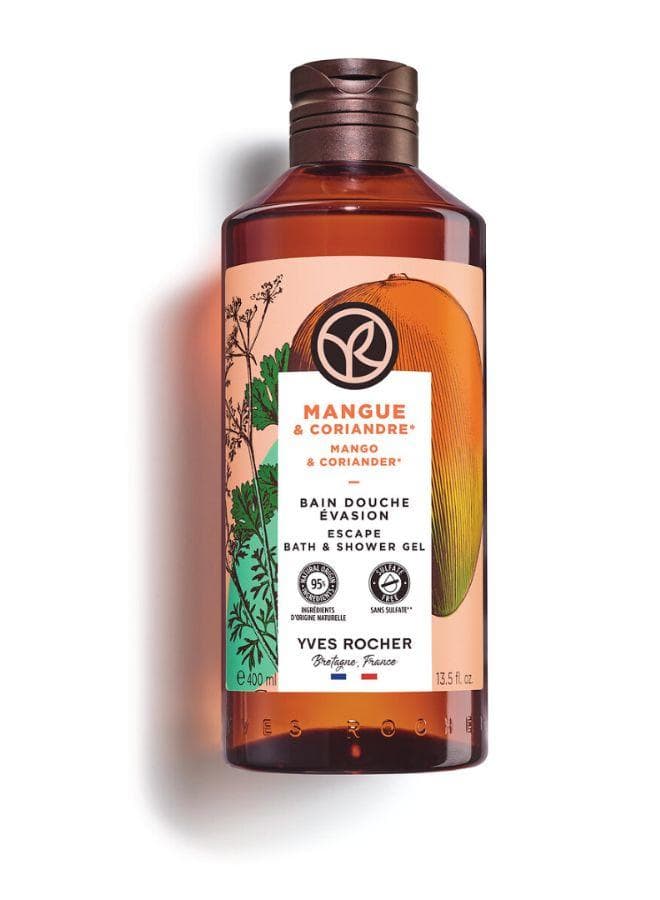Mango Coriander 400ml Bath & Shower Gel - Image 1