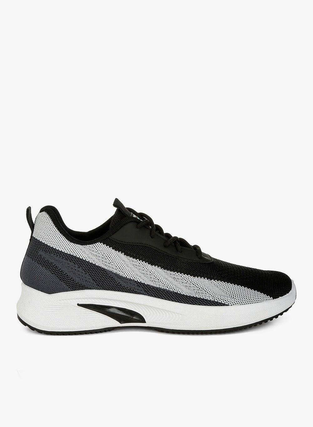 Sh5286 Black Dual Tone Chunky Low-Top Sneakers - Image 1