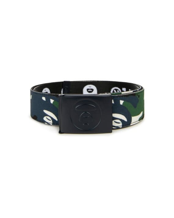 AAPE Moonface Camo Belt: Refined Utility Meets Style - Image 1