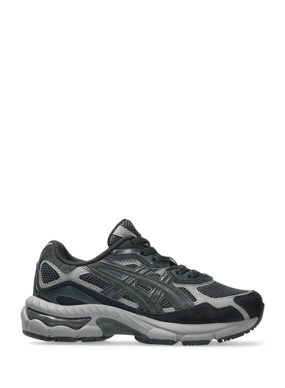 Gel-Nyc Ps 1204A176 021 – Graphite Grey/Black Sneakers for Kids - Image 1