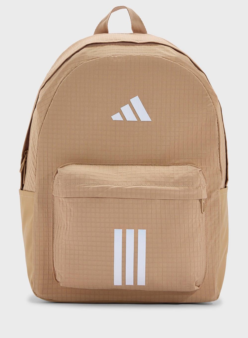 Adidas Essential 3-Stripe Backpack for Stylish Scholars - Image 1