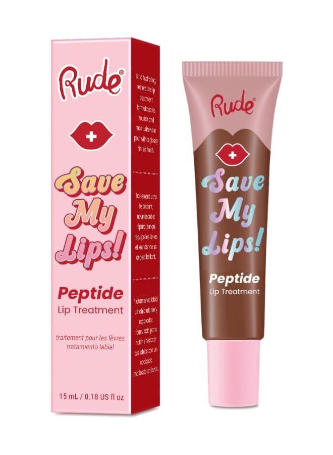 Save My Lips Coffee & Caramel Peptide Lip Reviver - Image 1
