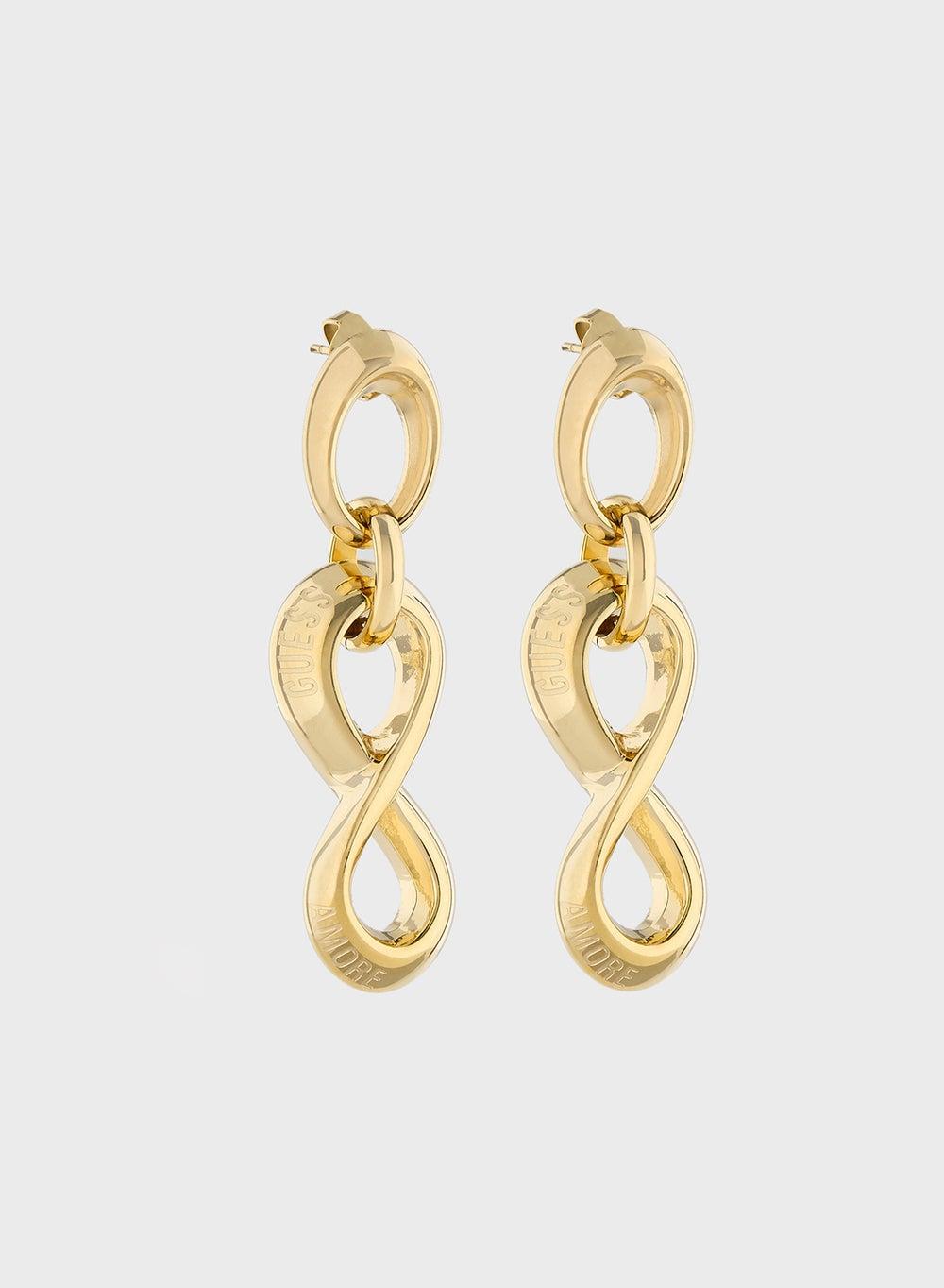 GUESS Jube05048Jwygt/U 52Mm Women's Infinity Pendant Earrings - Image 1