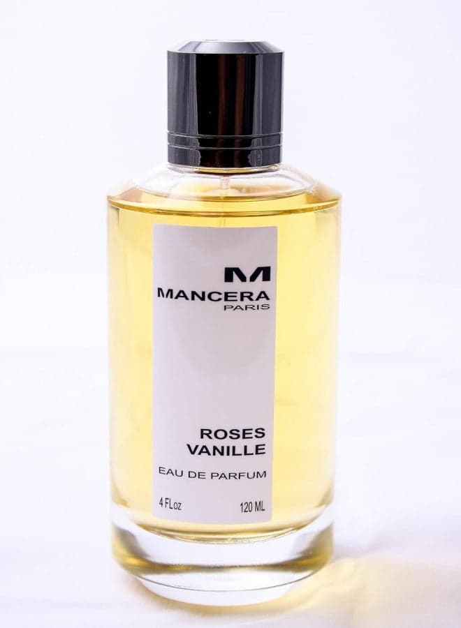 Mancera Roses Vanille EDP 120Ml - Enchanting Feminine Essence - Image 1