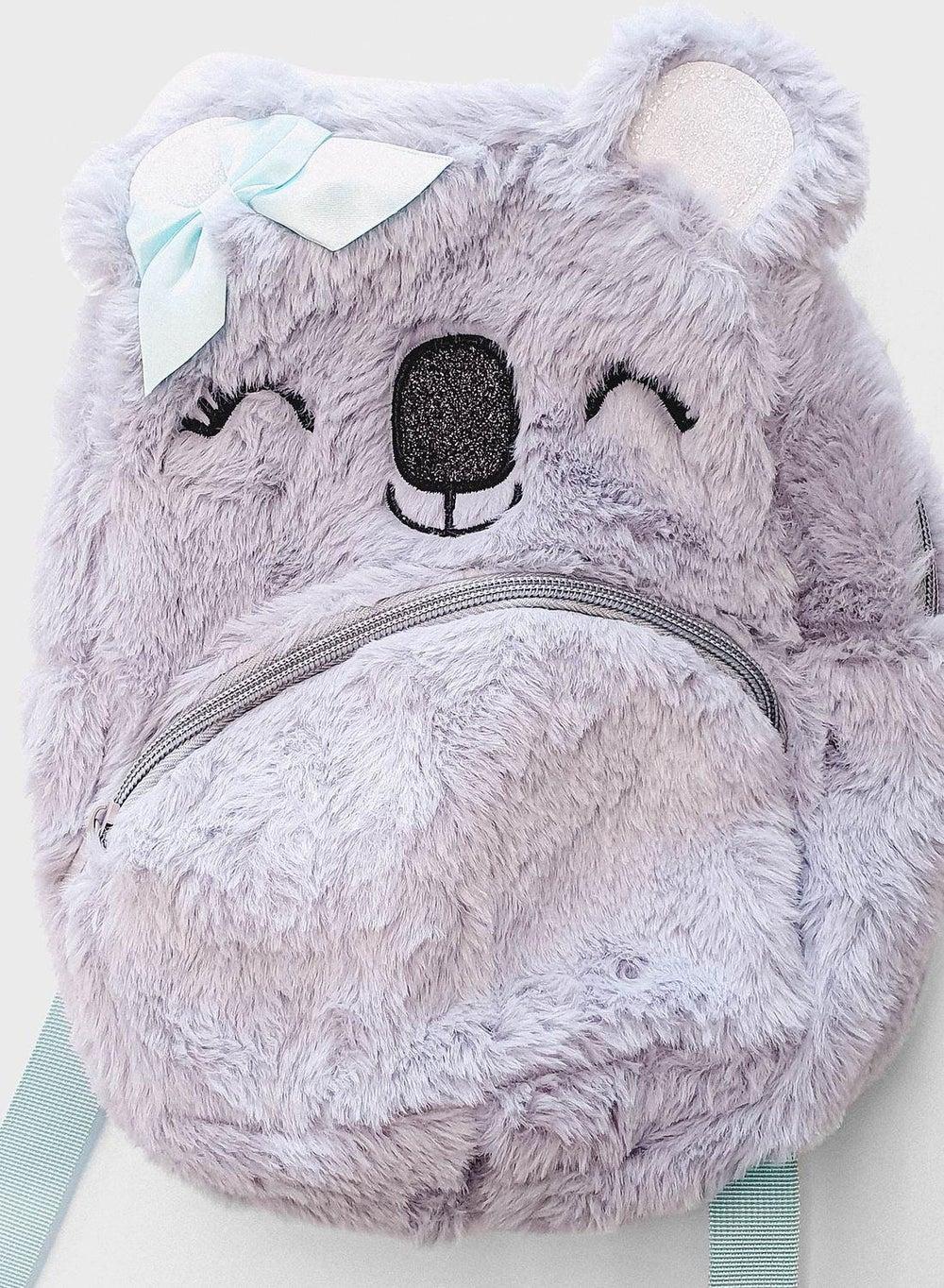 Claires Koala Charm Backpack for Stylish Women - Image 1