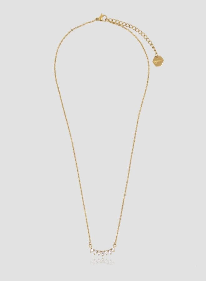 Lady Mauve GOLD ASTRAL Necklace - Hypoallergenic Elegance - Image 1