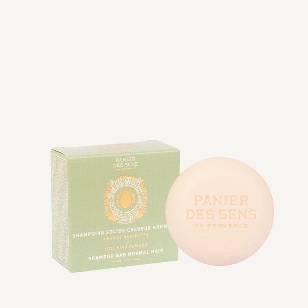 Soothing Almond Solid Shampoo 75g – Gentle and Eco-Friendly - Image 1