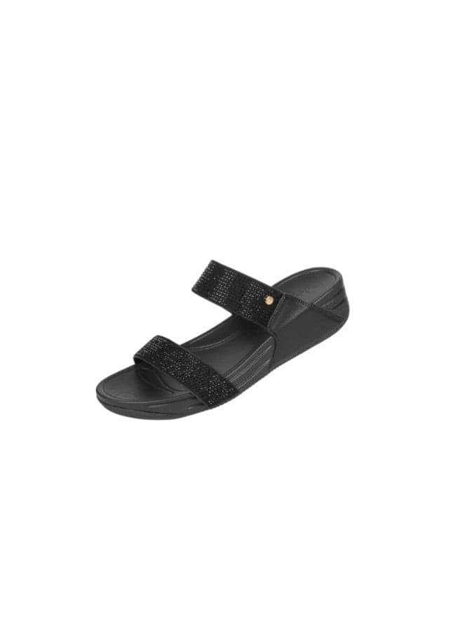 Michelle Morgan 414RJ67A Black Ladies Casual Sandals - Image 1