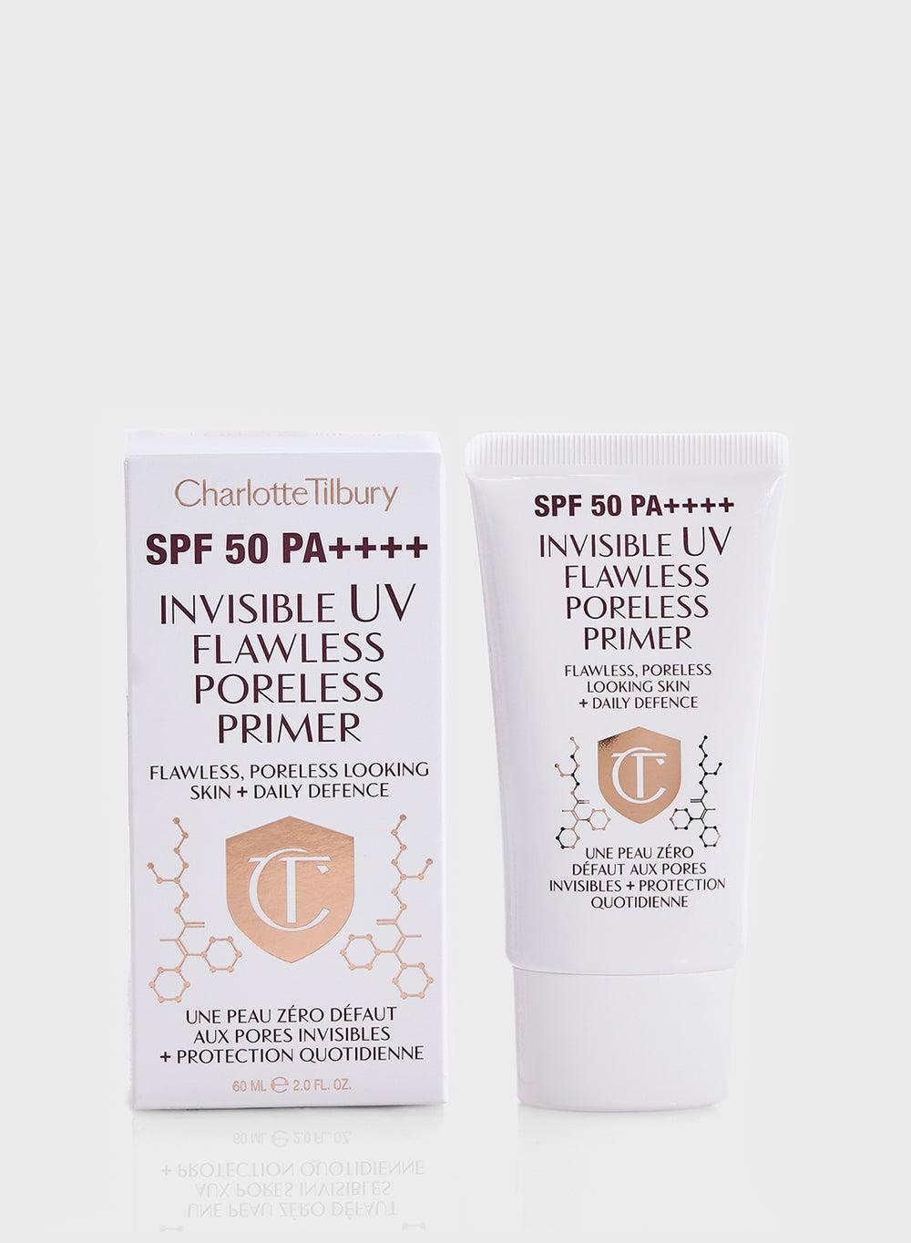 Uv Primer 60Ml - Invisible UV Flawless Poreless Finish SPF 50+ - Image 1