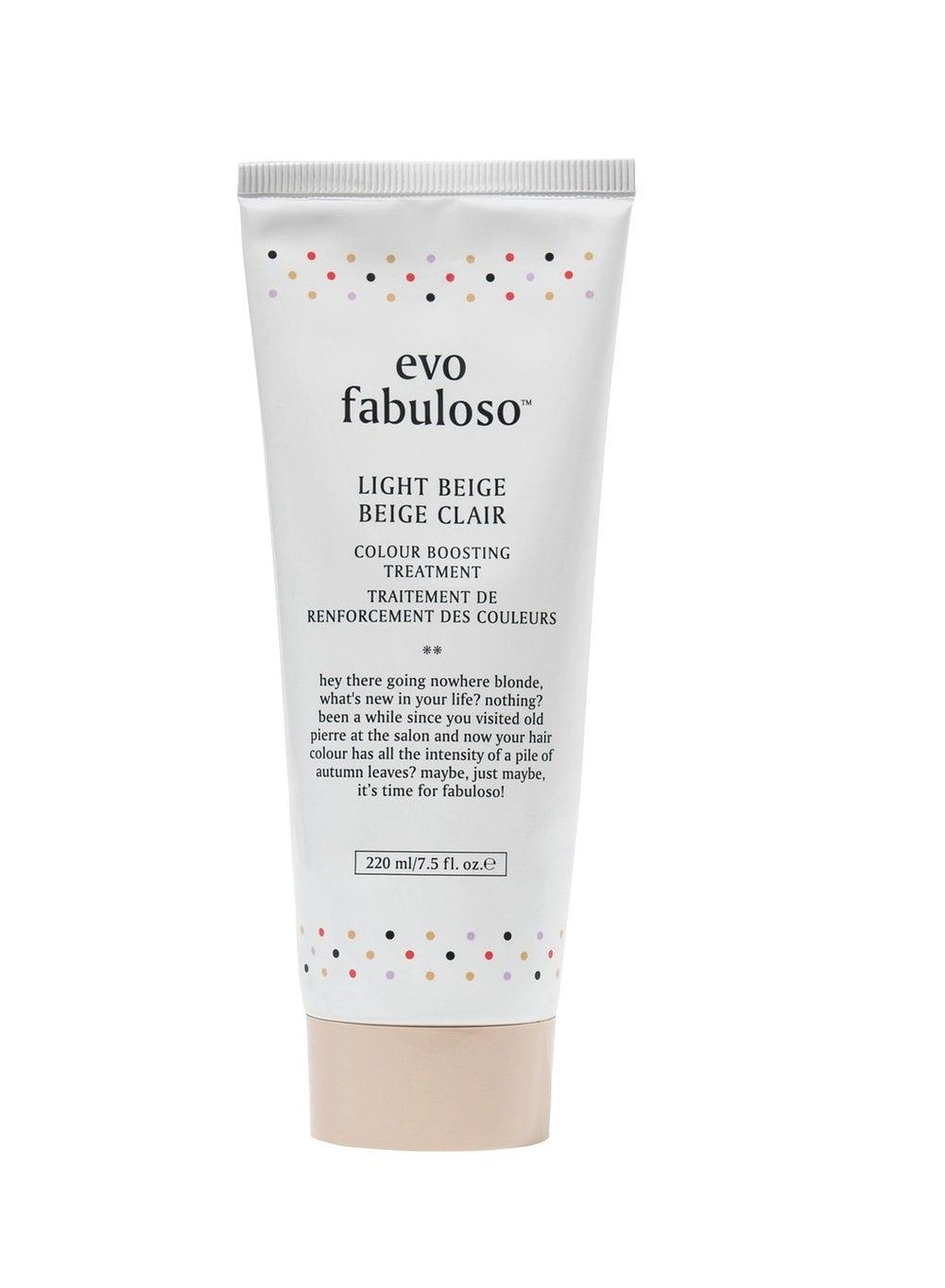 Evo Fabuloso Light Beige 220ml - Color Revitalizing Treatment - Image 1