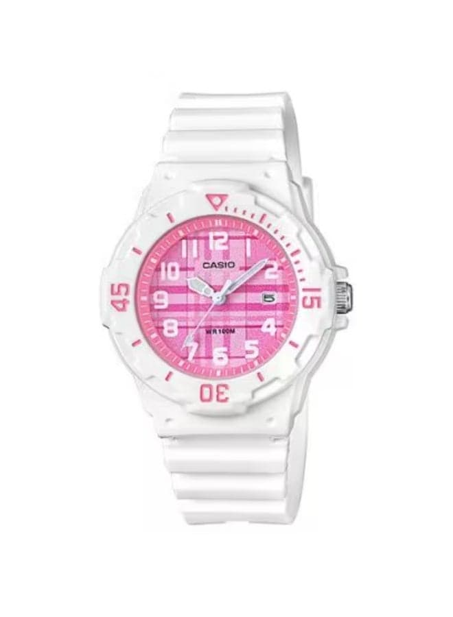 Casio LRW-200H-4C Elegant Pink Dial Women's Watch - 34.2mm - Image 1