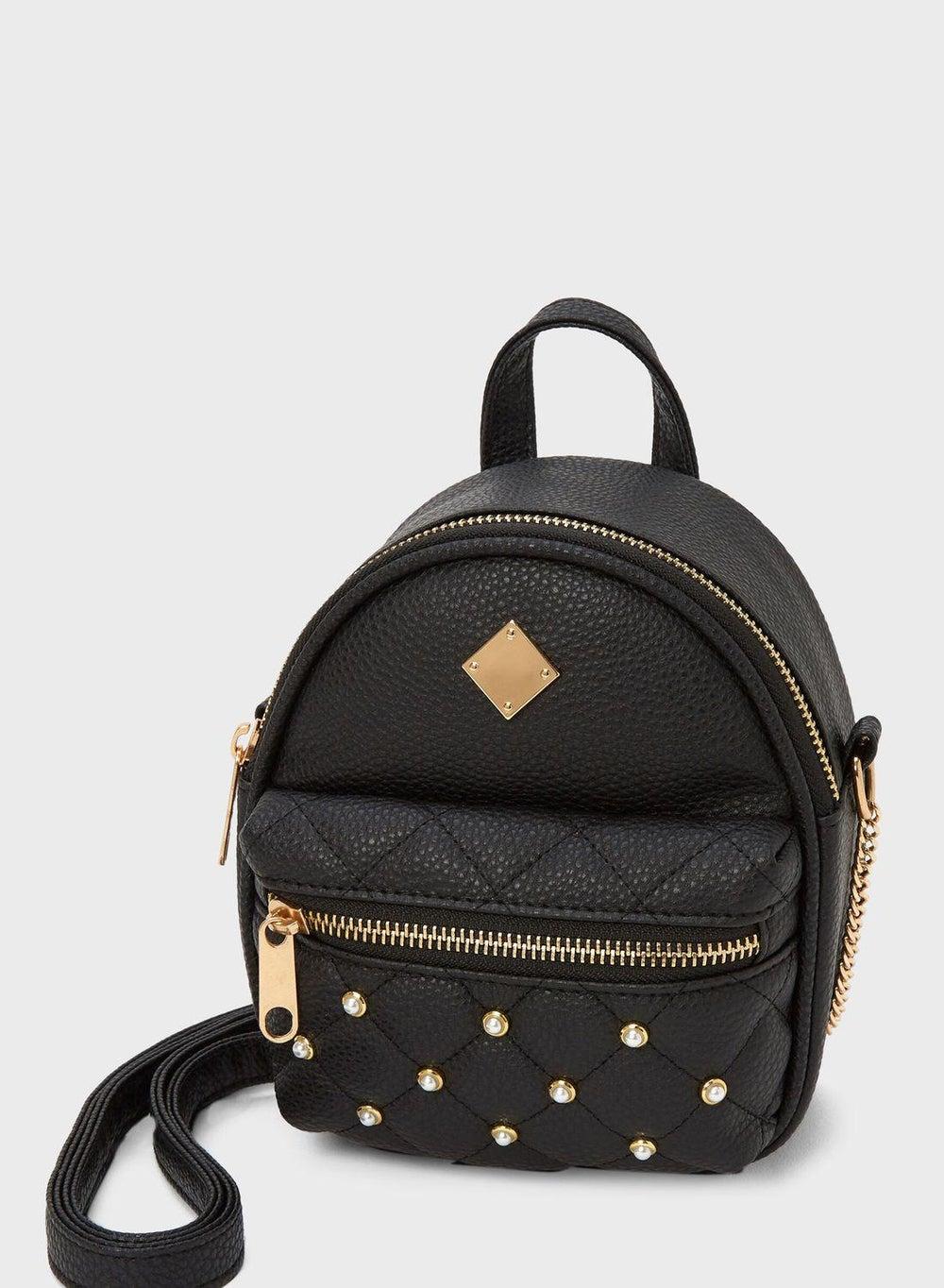 Claire's Quilted Backpack - Chic Style for Women - Image 1