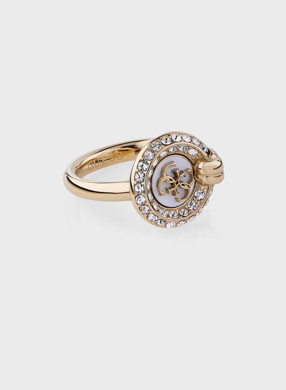 GUESS Heart Solitaire Women's Elegance Ring - Image 1