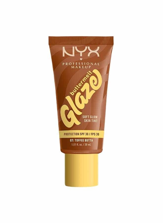 NYX Buttermelt Glaze Toffee Butta SPF 30 Soft Glow Tint - Image 1