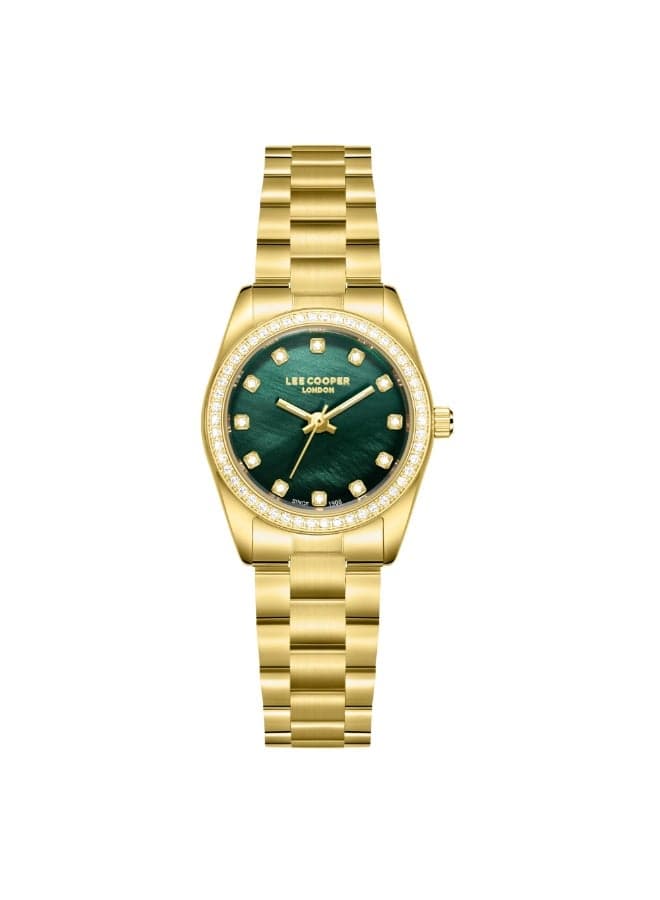 Lee Cooper Elegance Women's Gold Analog Watch LC08155.170 - Image 1