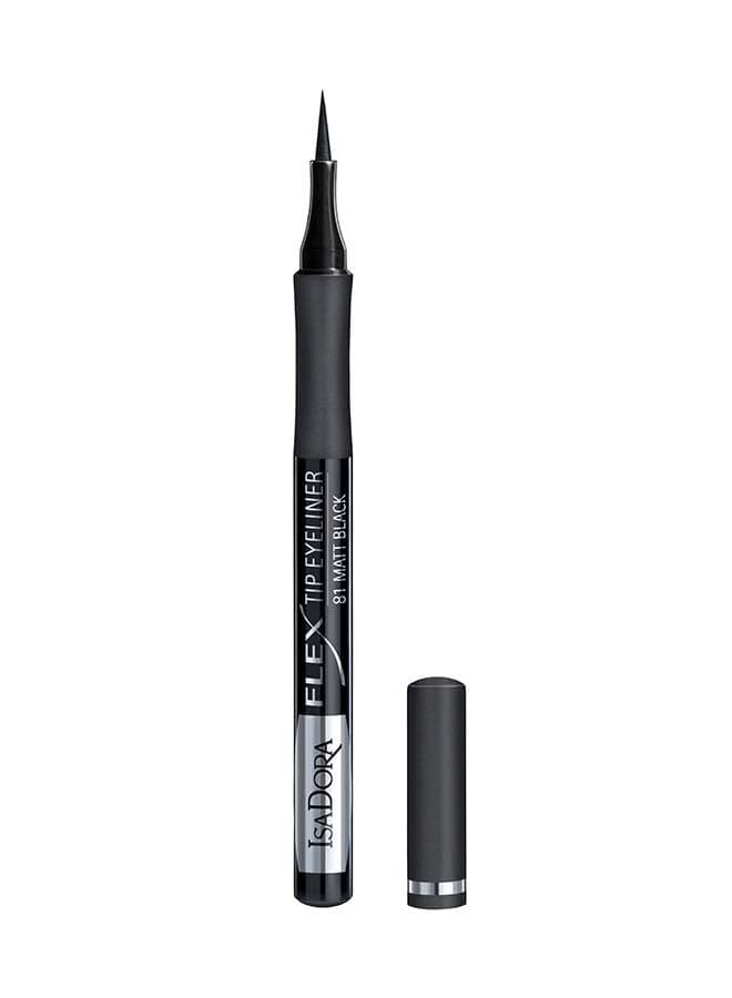 Flex Tip Eyeliner Matte Black - Precision at Your Fingertips - Image 1