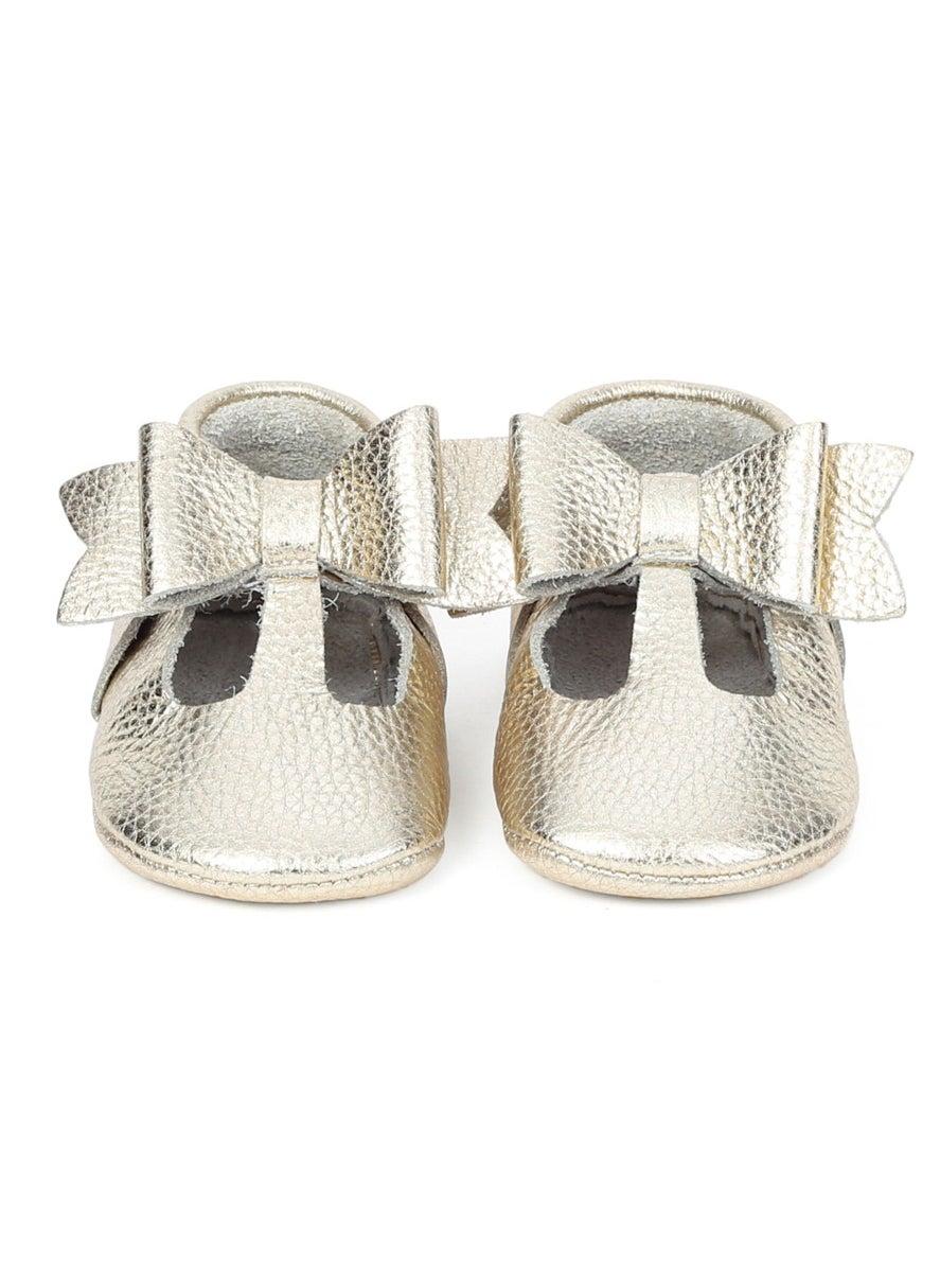 Yoyo Junior LWG Gold-Certified Leather Moccasins - Image 1