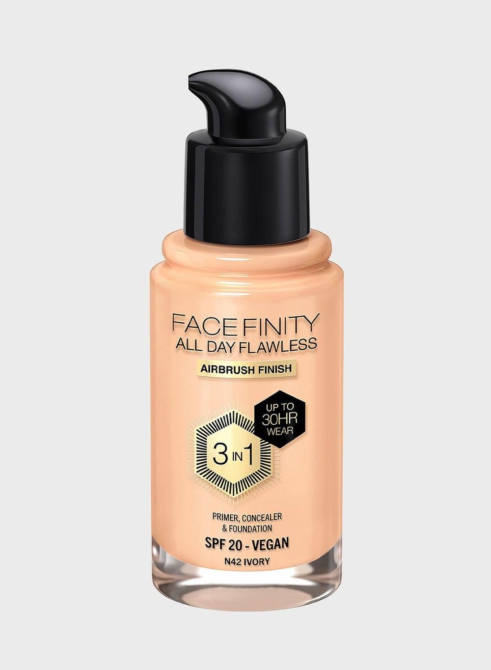 Max Factor Facefinity N42 Ivory - 30ml Flawless Coverage - Image 1