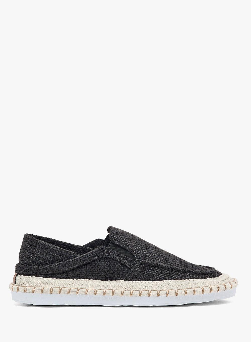 Ns20876 Black Casual Espadrilles for the Discerning Gentleman - Image 1