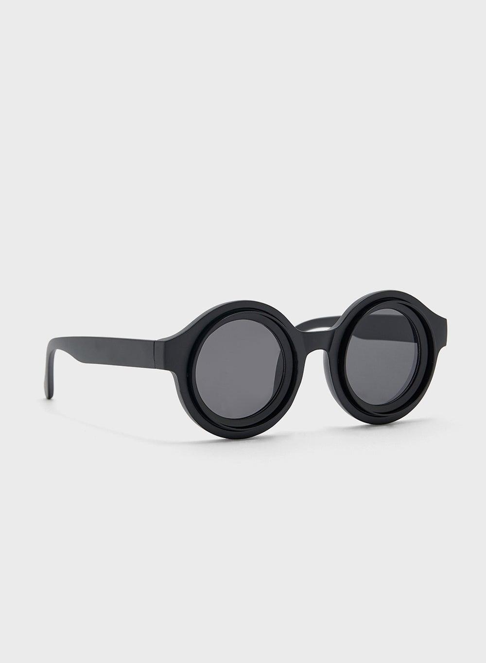 Elegant Ginger Round Lens Sunglasses for Women - Image 1