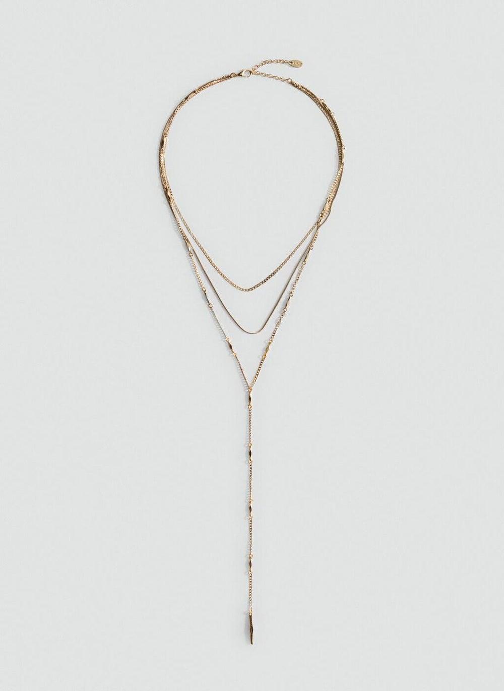 MANGO Jackie Layered Necklace - Elegant Accessory for Women - Image 1