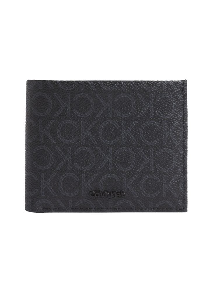 CALVIN KLEIN Bi-Fold Men's Wallet with Elegant Logo Detail - Image 1